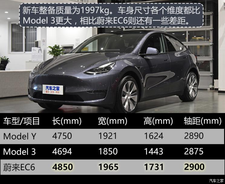 特斯拉中國 Model Y 2021款 長續航全輪驅動版